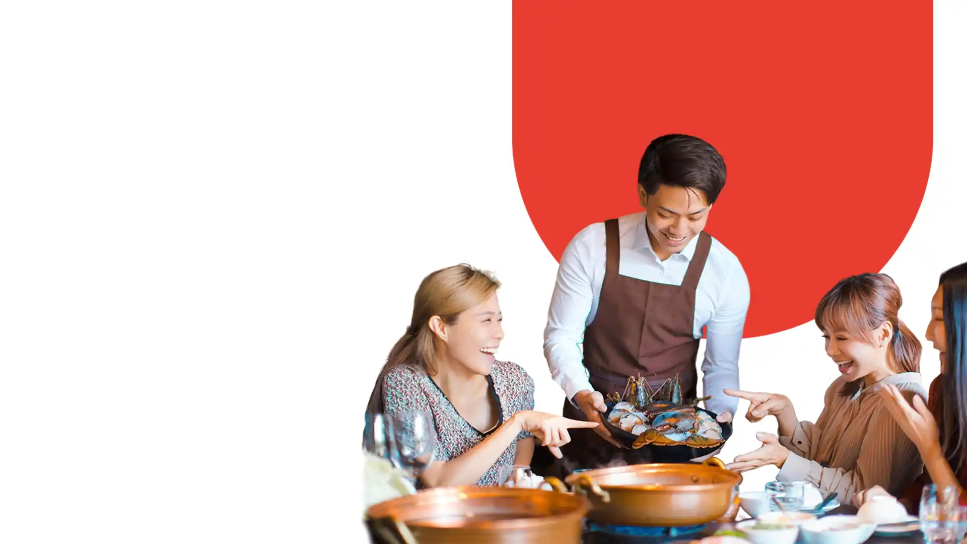 Corporate Catering banner background